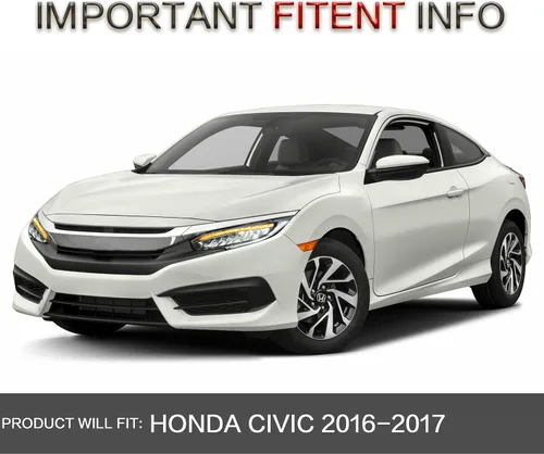 Vista 9 de VLAND Faros delanteros para Honda Civic de 10ª generación Sedan/Coupe/Hatchback/Type R 2016-2021