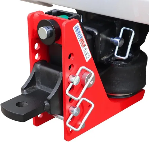 Vista 5 de Shocker - Kit de remolque para receptor de aire, para montaje en granja, se adapta a enganche de 2-1/2 pulgadas, tiene combo negro de bolas de 2