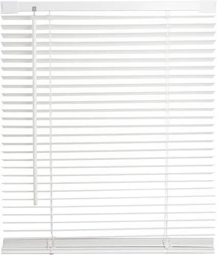 Vista 7 de MYshade Persianas horizontales de vinilo personalizadas en forma de T para ventanas, mini persianas fáciles de instalar, beige