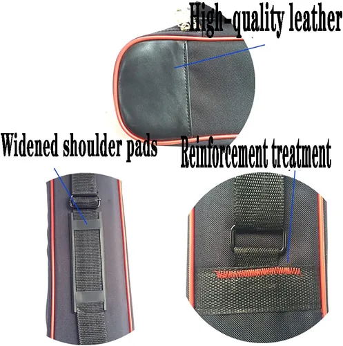 Vista 4 de Taichi - Bolsa de transporte de espada de doble capa, estuche de transporte de espada para artes marciales, bolsa de hombro de espada (doble capa)