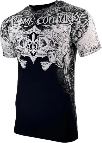 Vista 5 de Xtreme Couture by Affliction Camiseta Hombre Hector Negro