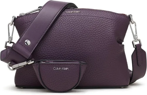 Vista 10 de Calvin Klein Cypress - Bolso cruzado con cremallera superior 2 en 1 para mujer Marrón/Caqui/Negro