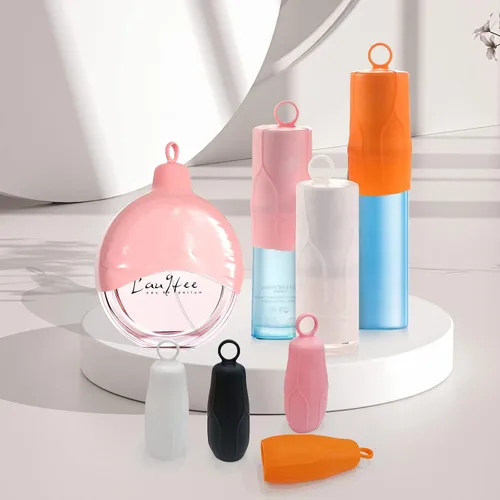 Vista 7 de Accesorio de silicona reutilizable para funda elástica a prueba de fugas, fundas a prueba de fugas, accesorio reutilizable para artículos de tocador