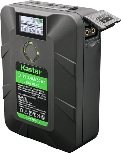 Vista 4 de Kastar Cargador D-Tap compatible con DSR-570WSP DSR-570WSPL/2 DSR-600PL DSR-650WSPL DSR-70 DSR-70A DSR-70AP (Recodificador de edición portátil)