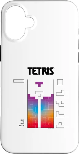 Vista 23 de Tetris Funda de arte de juego de color fundido para iPhone 17