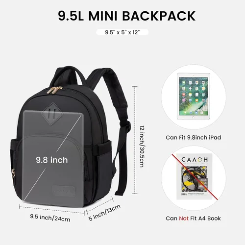 Vista 3 de LOVEVOOK Mini mochila pequeña y linda mochila de moda para niñas y mujeres