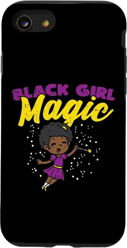 Vista 13 de Funda de regalo afroamericana para iPhone 14 Black Girl Magic Fairy Black Pride