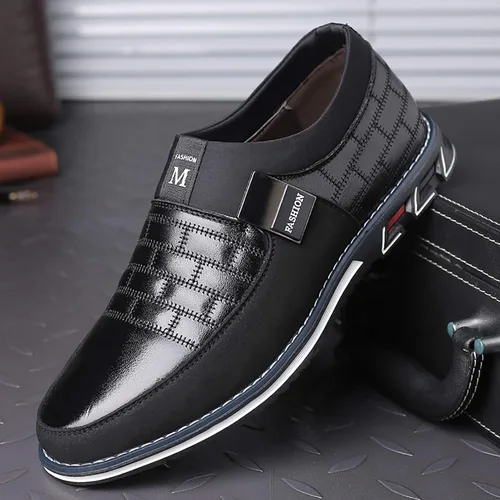 Vista 4 de COSIDRAM Zapatos casuales para hombre, mocasines cómodos, zapatos para caminar, para negocios, trabajo, oficina