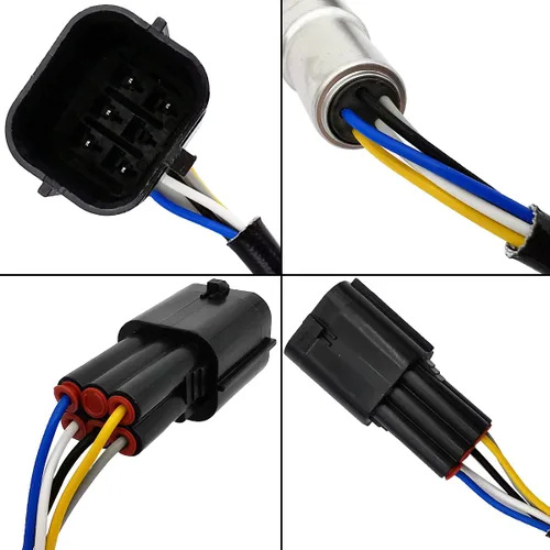 Vista 6 de 234-5015 Sensor de oxígeno O2 con relación de combustible de aire ascendente de 5 cables, 1 AFR compatible con Mazda 3 2.0L 2.3L, 2008-2010 Mazda 5