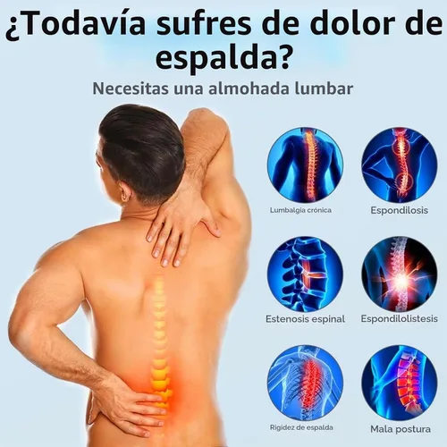 Vista 3 de Refresh - Corrector de postura para aliviar el dolor de cuello, espalda baja, espalda superior y hombros (azul)