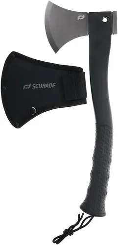 Vista 6 de Schrade Delta Class Bedrock Hacha con acero inoxidable 3Cr13 para supervivencia al aire libre