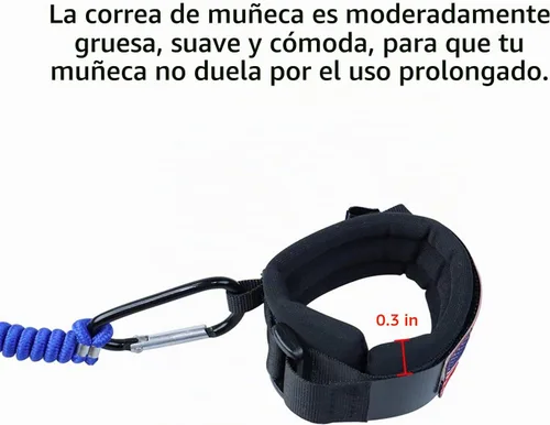 Vista 5 de Cordón para interruptor de barco con correa de muñeca compatible con motor fuera de borda Mercruiser Interruptor de parada de emergencia, cable