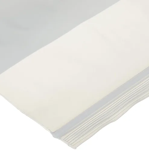 Vista 16 de Aviditi Poly Bolsa con cierre hermético blanco, 10" x 12", Azul, 1000