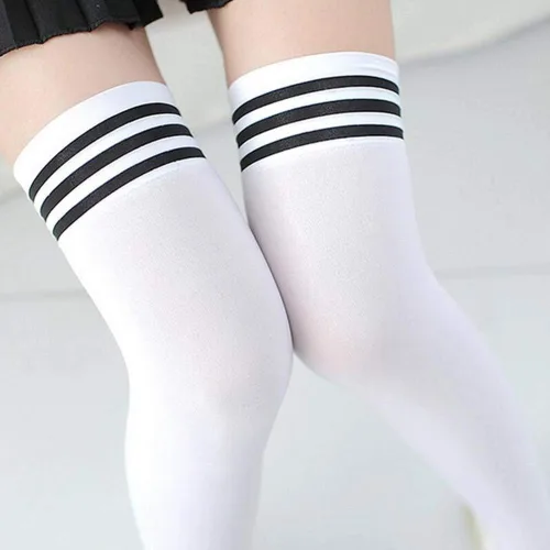 Vista 5 de Bravetoshop 1 par de calcetines altos para mujer