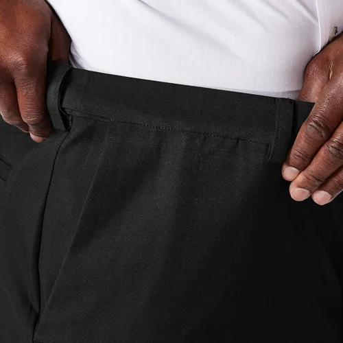 Vista 4 de Haggar Pantalón de golf Cool 18 Pro de ajuste clásico para hombre Negro