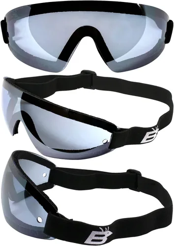 Vista 5 de Birdz Gafas de la serie Wing (transparente, azul, amarillo, lente ahumada, juego de 4)