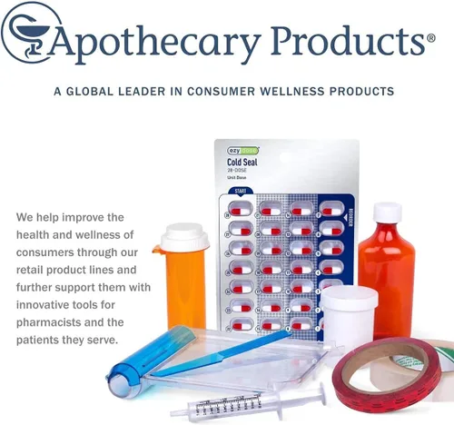 Vista 5 de Apothecary Products Pastillero y espátula para tabletas, medicamentos, vitaminas, zurdos Aids Tablet Handling & Sorting, Smooth Surface Supports
