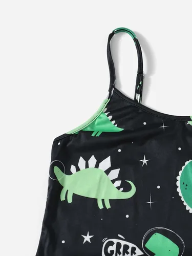 Vista 3 de SOLY HUX Women's Cute Cartoon Print Lettuce Trim Cami Top and Shorts Cute Pajama Set Sleepwear