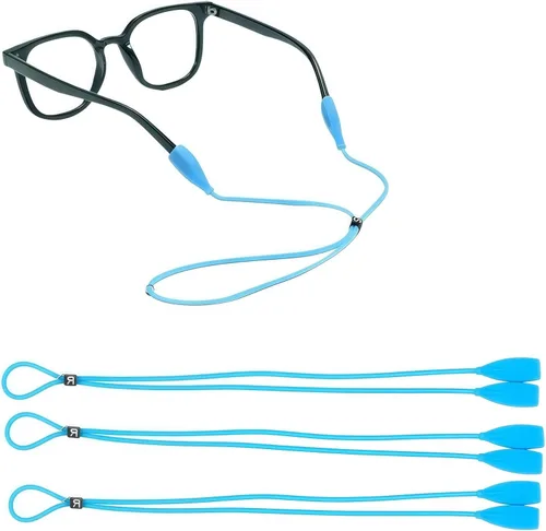 Vista 18 de Correa ajustable para gafas, diseño elástico y elástico, adecuado para gafas de miopía, lentes de sol, gafas deportivas