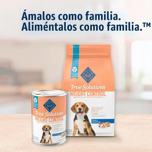 Vista 9 de Blue Buffalo True Solutions Alimento seco natural para control de peso para perros adultos, con pollo, bolsa de 4 libras