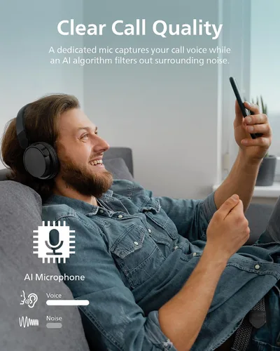 Vista 3 de Auriculares inalámbricos PHILIPS H3209, auriculares Bluetooth de diadema, graves dinámicos, firma de sonido, llamada clara, vida de batería de 25H
