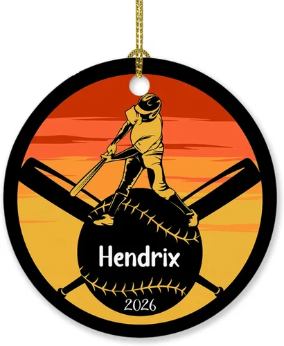 Vista 17 de Adorno personalizado de tiro con arco de Navidad 2025, adorno de Navidad con arco y flecha, regalo con nombre de arquero, año, adorno de jugador