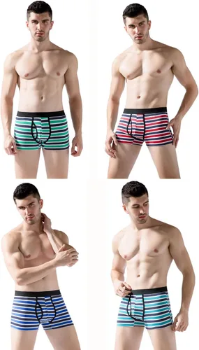 Vista 2 de Aserlin - Calzoncillos para hombre (5 unidades, algodón, sin recorrer)