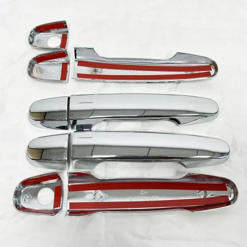 Vista 4 de Para 2003, 2004, 2005, 2006, 2007, 2008, 2009, 2010-2013, Toyota Corolla Sedan cromadas, accesorios