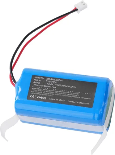 Vista 3 de 3400mAh Shark RVBAT850A RVBAT850 UR1105ARUS Batería de repuesto para Shark RV750_N RV720_N RV725_N RV1001AE UR1105ARUS RV2001WD IQ R101 ION Robot