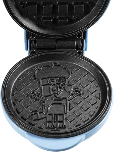Vista 9 de Uncanny Brands Mini waflera Bluey - Divertidos waffles de personajes - Fácil de usar y limpiar