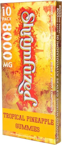 Vista 3 de Shrumfuzed Shrumfuzed - Gomitas nootrópicas patentadas de 8000 mg - Mezcla de hongos nootrópicos de melena de león, reishi, chaga y cordycep