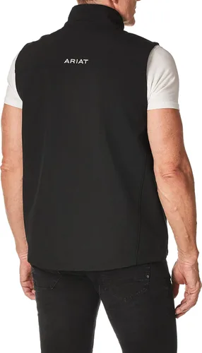 Vista 2 de ARIAT Chaleco Vernon 2.0 Softshell para hombre, Negro