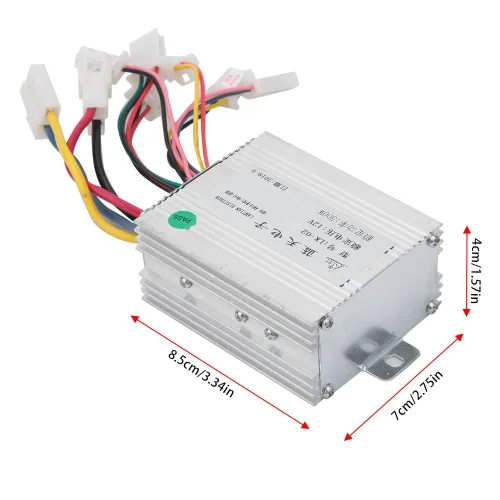 Vista 2 de Controlador de motor de 12 V 500 W Controlador de cepillo eléctrico DC Motor Control de velocidad E Controlador cepillado