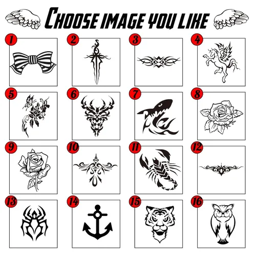 Vista 3 de Tatuajes temporales personalizados con nombre/texto, tatuajes de nombre falsos personalizados, adhesivo corporal impermeable temporal para mujeres