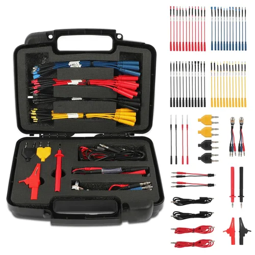 Vista 7 de Kit de 48 piezas de cables de prueba de circuito automotriz, cables de desconexión eléctrica, kit automotriz, herramientas de diagnóstico automático