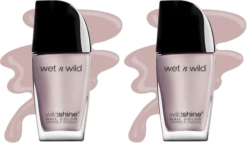 Vista 19 de wet n wild Wild Shine Esmalte de Uñas, Orange-Red Nuclear War, Color de Uñas Guerra nuclear