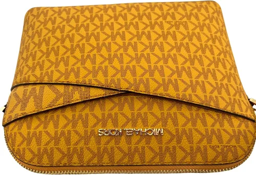 Vista 2 de Michael Kors Bolso bandolera de cuero mediano Jet Set