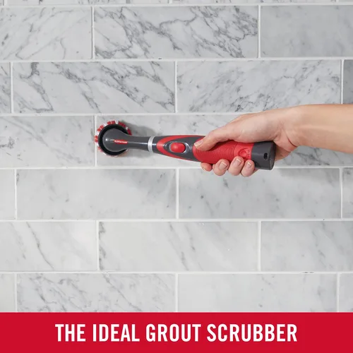 Vista 12 de Rubbermaid Reveal Power Scrubber - Juego de 18 piezas, cepillo eléctrico inalámbrico a batería, resistente al agua, para el hogar, cocina, baño