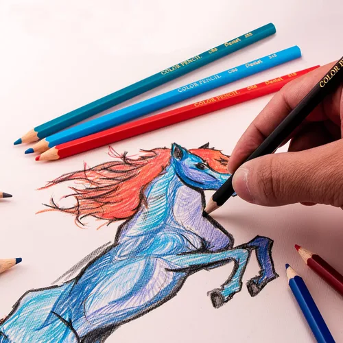 Vista 3 de Pentel Arts - Lápices de colores, colores surtidos, paquete de 36 (CB8-36)