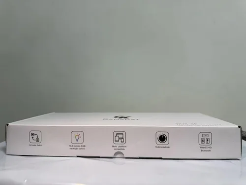 Vista 12 de GK GAMAKAY Teclado mecánico TK75 SE 75% con control de perilla, intercambio en caliente RGB Bluetooth 5.02.4GHz inalámbricoUSB-C con cable PBT