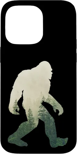 Vista 20 de Carcasa para iPhone X/XS, diseño de Sasquatch Yeti Nature