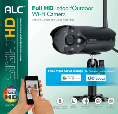 Vista 3 de ALC AWF61 SightHD 1080p Full HD Cámara Wi-Fi para exteriores