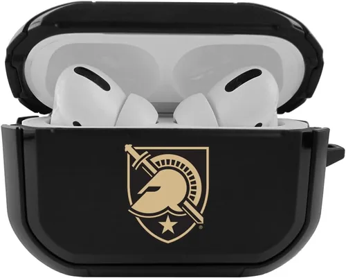 Vista 23 de Funda negra duradera para Apple AirPods Pro (1ª/2ª generación) con mosquetón - Alabama Crimson Tide
