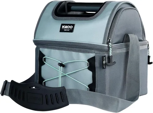 Vista 26 de Igloo Gripper - Bolsa enfriadora de lados suaves Enfriador de almuerzo aislado de doble compartimento
