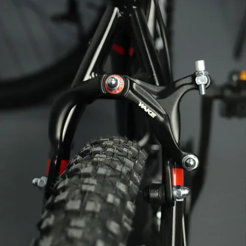 Vista 7 de FOMTOR Juego de pinzas de freno C para bicicleta, freno trasero y delantero, aleación de aluminio, freno lateral para MTB, bicicleta de montaña