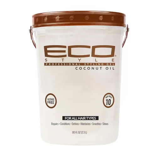 Vista 6 de ECOCO Gel de estilo profesional de Styler, Aceite de oliva, Max Hold 10, 16 oz, grande (I811A)