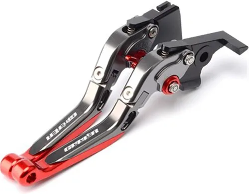 Vista 8 de Para Suzuki para GIXXER 250 SF 250SF 150 125 2020 2023 Accesorios de moto CNC ajustable palancas de freno de embrague plegables (color : negro)