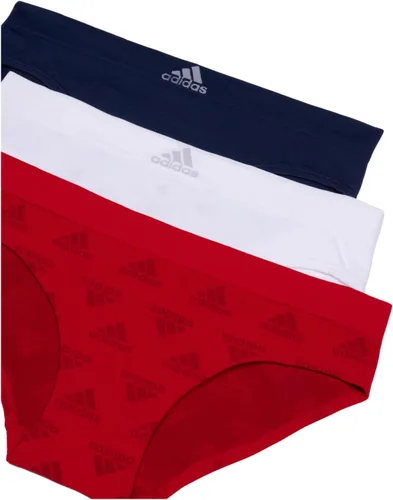 Vista 2 de adidas Ropa interior hipster sin costuras para mujer, paquete de 3