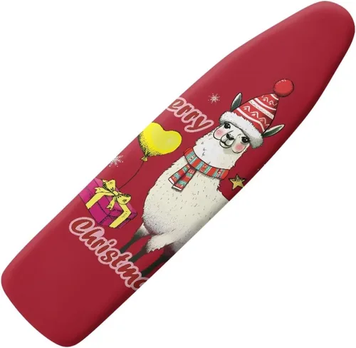 Vista 33 de Funda para tabla de planchar con diseño de estrellas y bandera estadounidense con borde elástico y acogedor bolsillo para la nariz, resistente al
