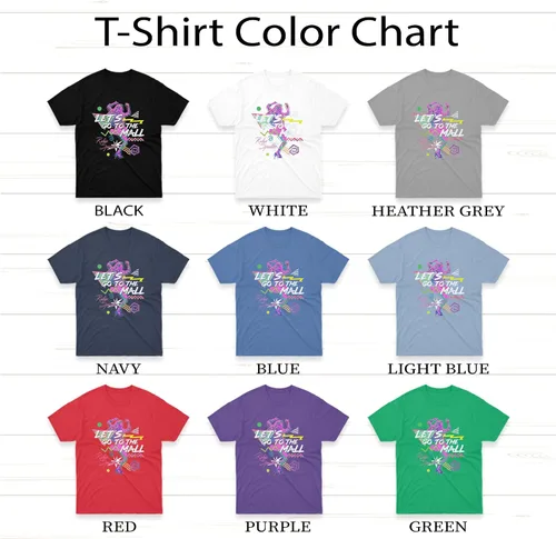 Vista 5 de T-Shirt Lets Women Boy Go Unisex Gift for Men to Sleeve The Girl Event Mall Shirts Tee Novelty Family Short Friend Shirt Big Multicoloured